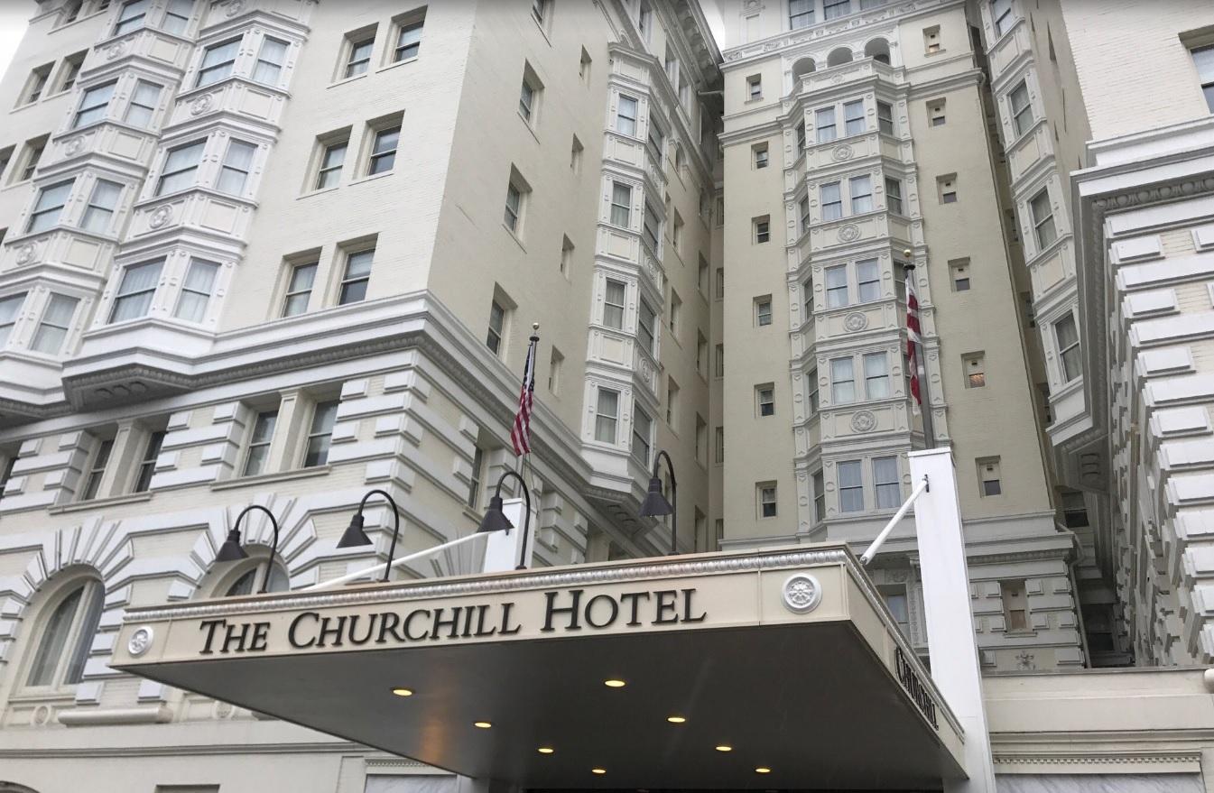 The Churchill Hotel Near Embassy Row Washington Ngoại thất bức ảnh